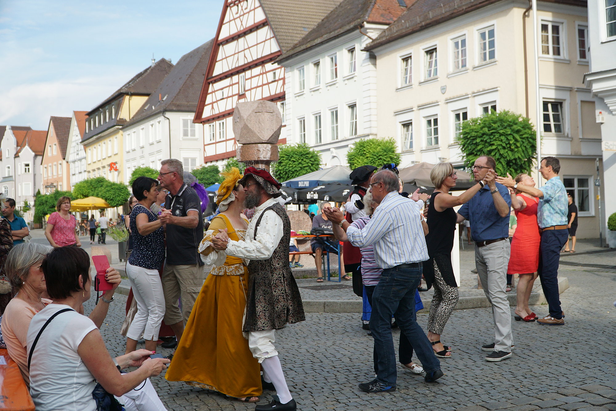 Kultursommer Günzburg mit Tanz. Foto: Julia Ehrlich/ Stadt Günzburg