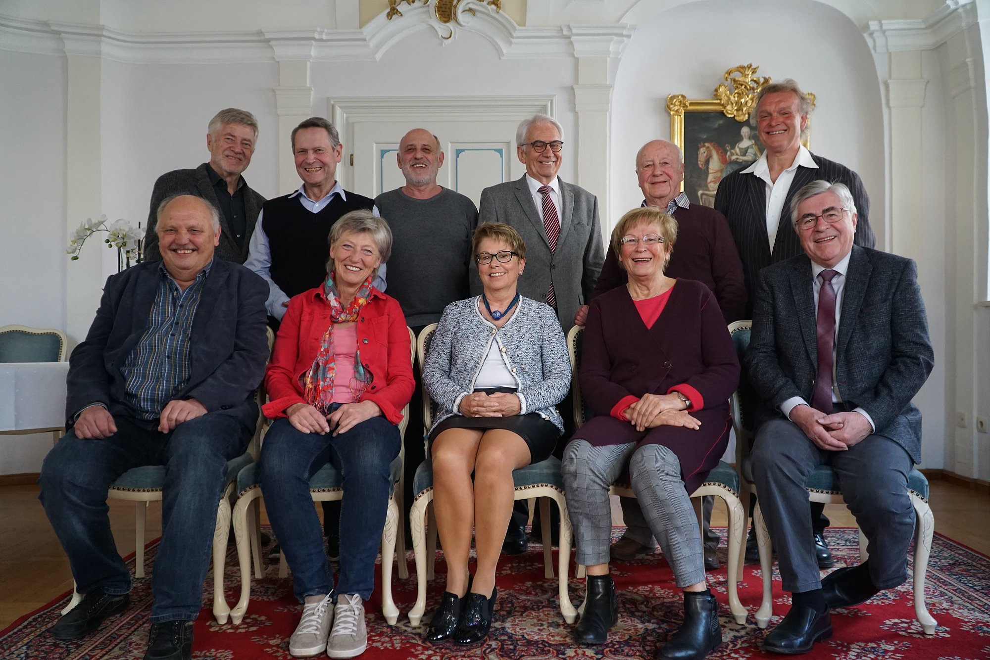 Der neue Seniorenbeirat konstituiert sich. Foto: Julia Ehrlich/ Stadt Günzburg