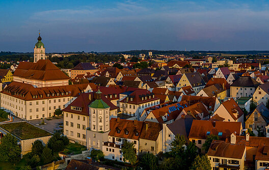 Stadtansicht. Foto: Philipp Röger für die Stadt Günzburg