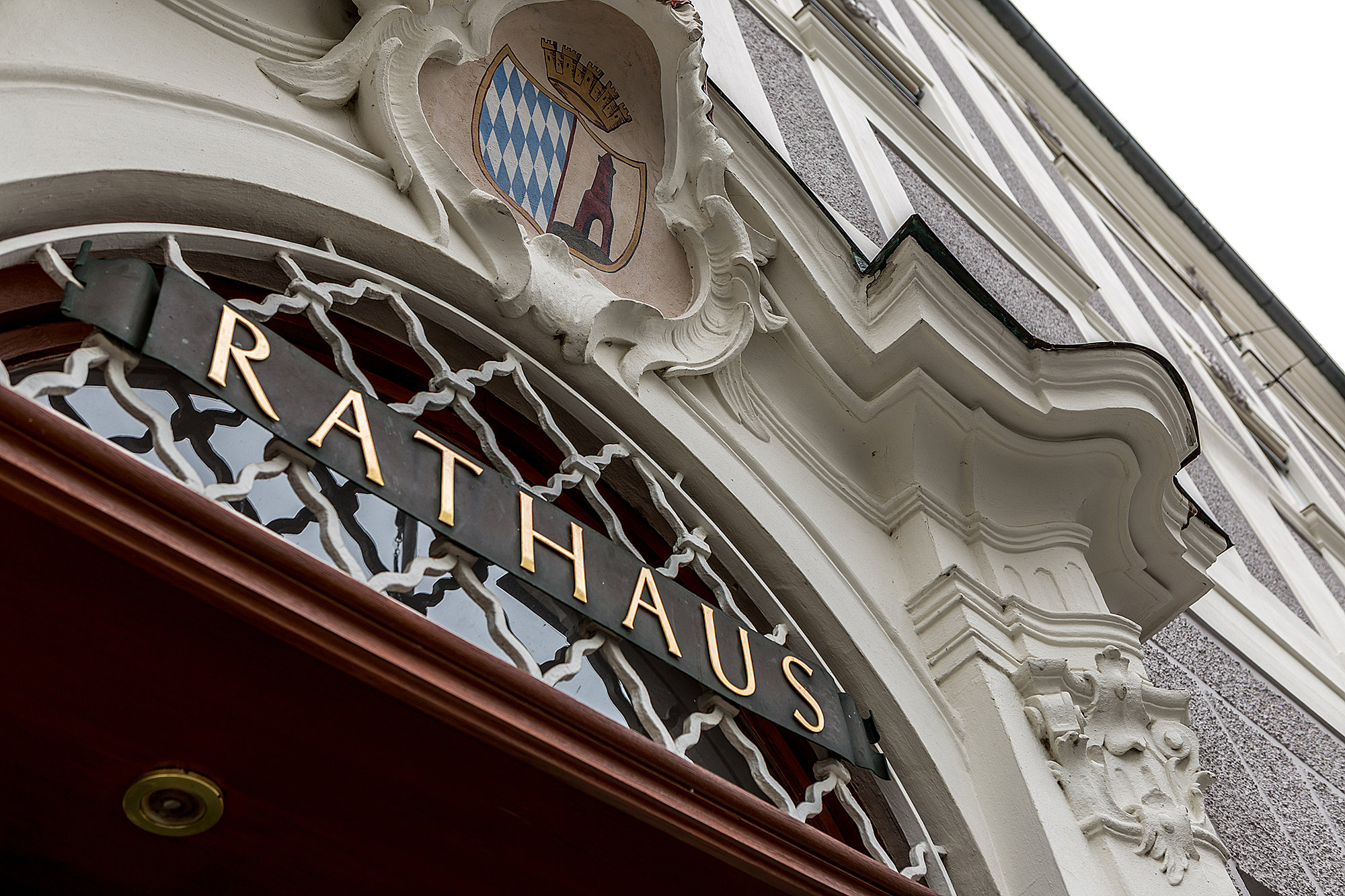 Bayerisches Wappen. Foto: Philipp Röger für die Stadt Günzburg