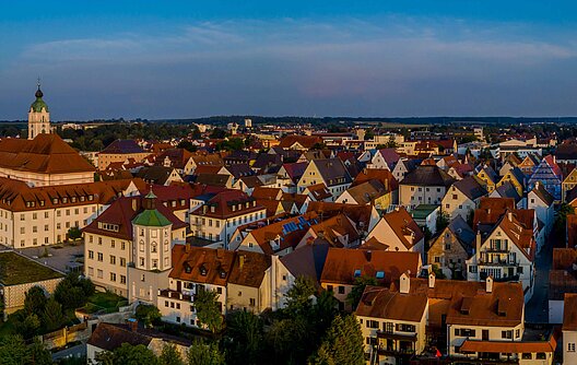 Stadtansicht. Foto: Philipp Röger für die Stadt Günzburg