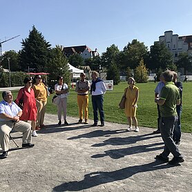 Ortstermin Landesgartenschauen in Überlingen und Lindau, Foto: Georg Dietze/Stadt Günzburg