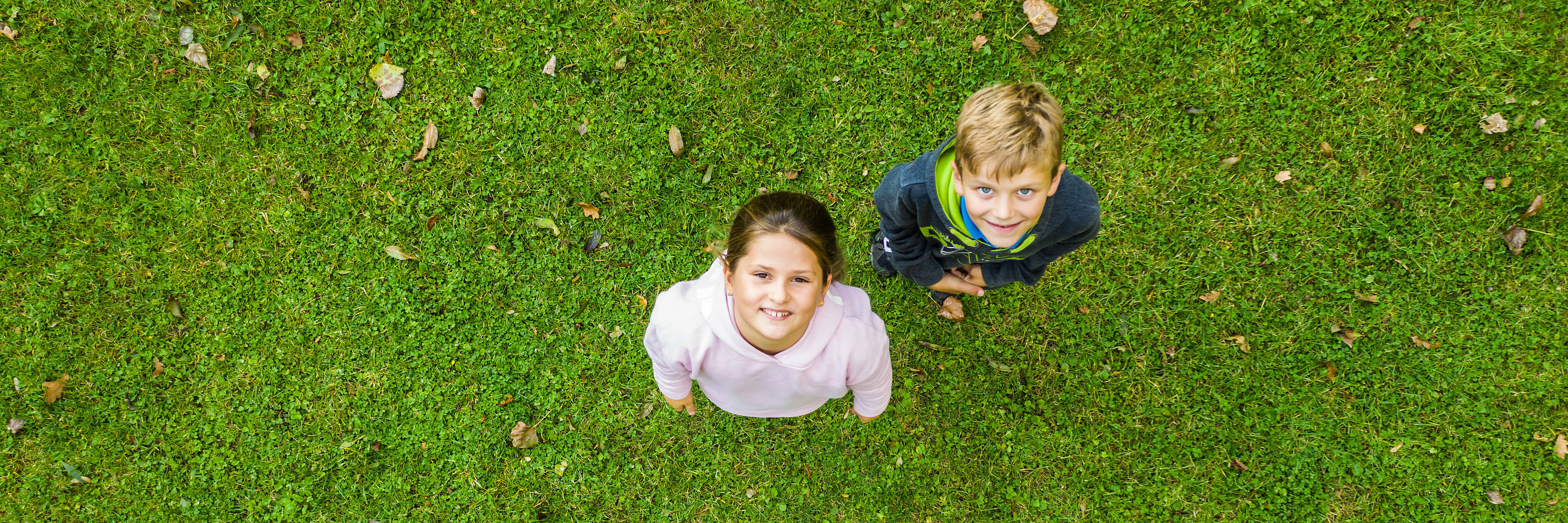 Kinder von oben. Foto: Philipp Röger für die Stadt Günzburg