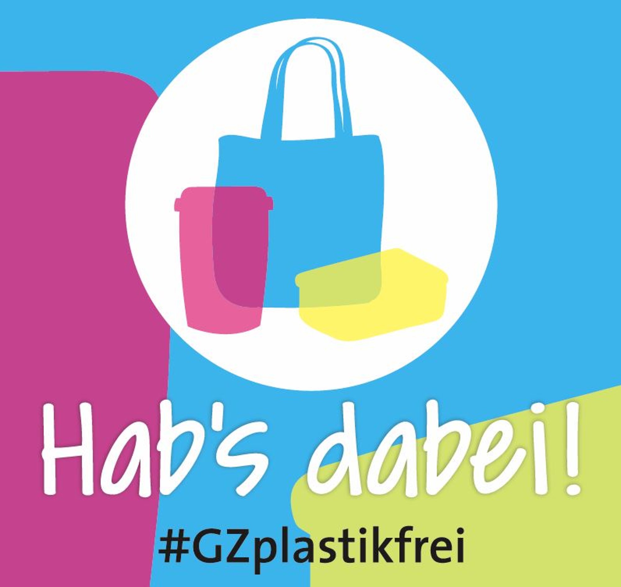 #GZplastikfrei. Logo: KIGG
