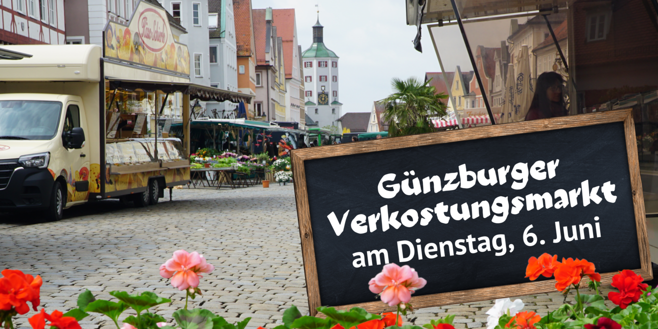 Günzburger Verkostungsmarkt am 6. Juni. Foto: Carmen Willer/Stadt Günzburg