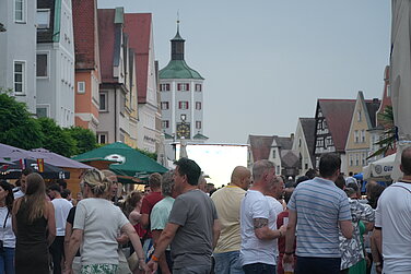 Am 28. und 29. Juni findet in Günzburg das Guntiafest statt. Das hat Auswirkungen auf den Verkehr Foto: Julia Ehrlich/Stadt Günzburg