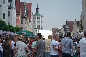 Am 28. und 29. Juni findet in Günzburg das Guntiafest statt. Das hat Auswirkungen auf den Verkehr Foto: Julia Ehrlich/Stadt Günzburg