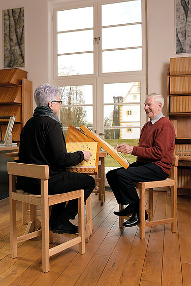 Im September startet in der Städtischen Musikschule Günzburg der Kurs „Zauberharfe“. Foto: Tim Hufnagl