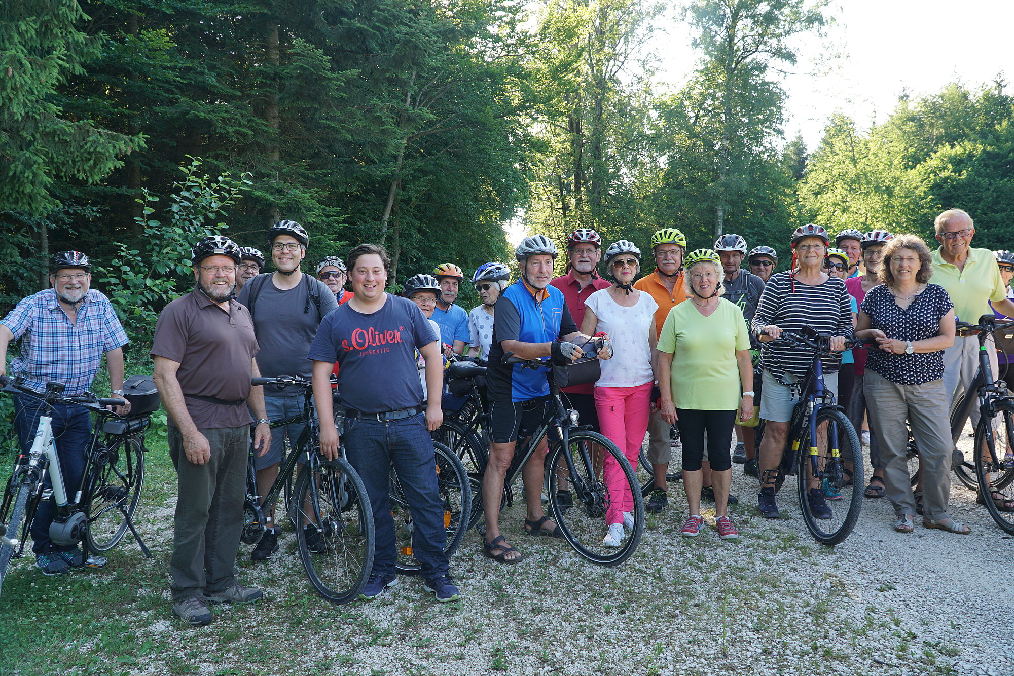 Eröffnungsradtour zum Stadtradeln 2019. Foto: Julia Ehrlich/ Stadt Günzburg