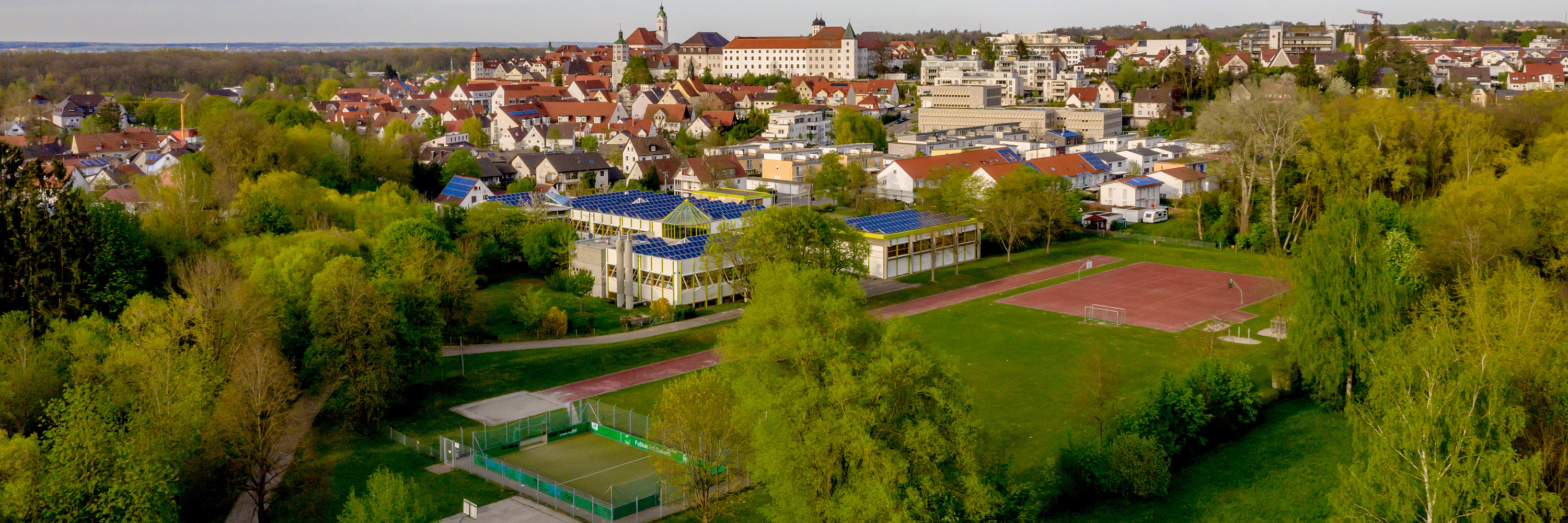 Solaranlage in Günzburg. Foto: Philipp Röger für die Stadt Günzburg