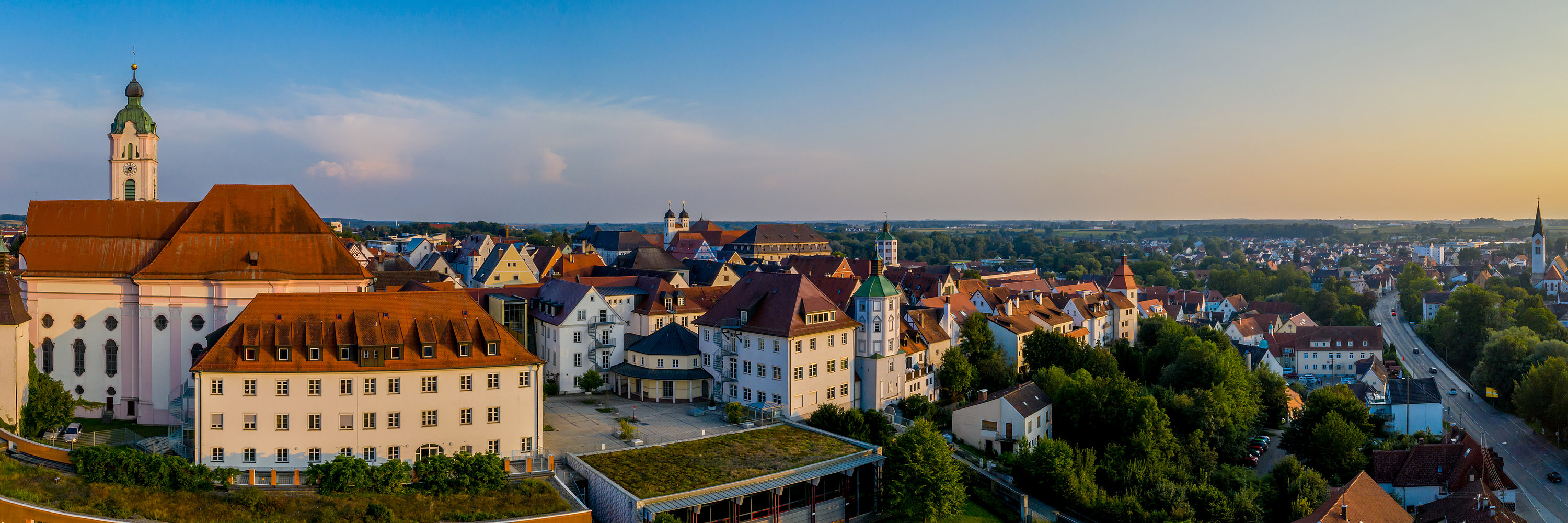 Stadtansicht mit Kuhturm. Foto: Philipp Röger für die Stadt Günzburg