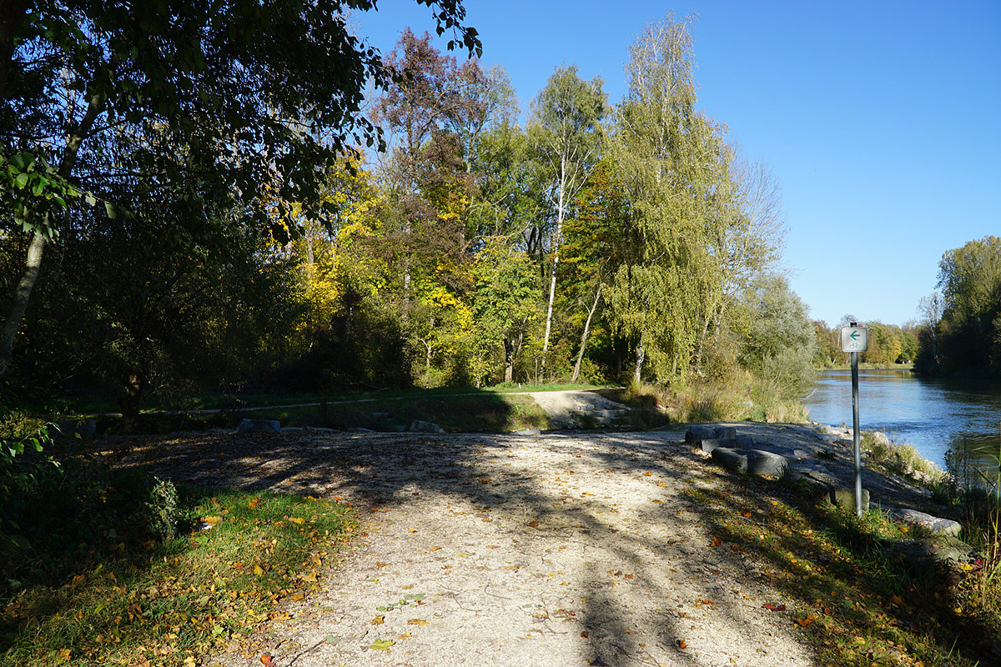 Naumündung in die Donau, Foto: Stadt Günzburg