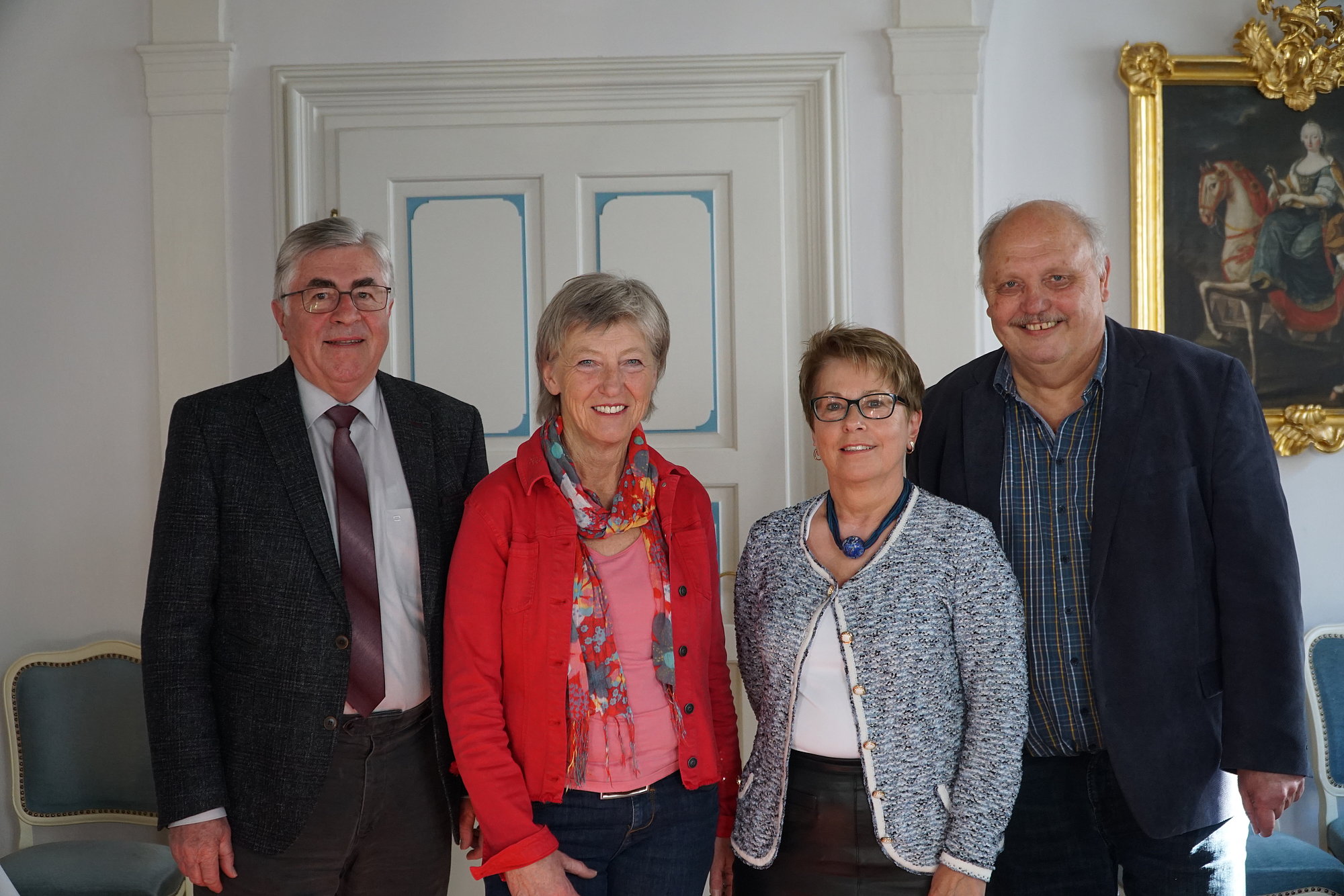 Der Vorstand des Seniorenbeirats. Foto: Julia Ehrlich/ Stadt Günzburg
