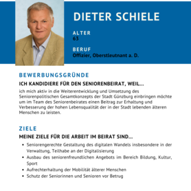 Kandidat Dieter Schiele