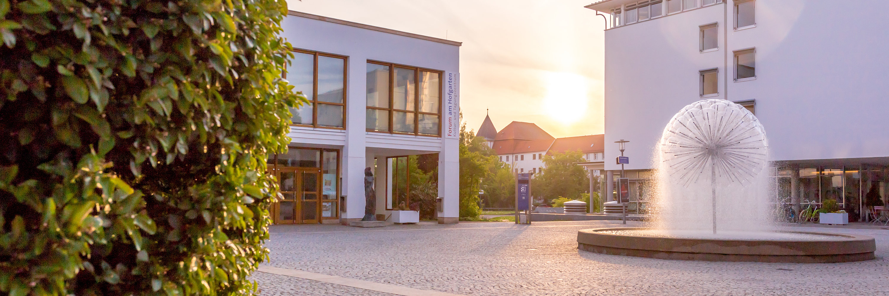 Lannionplatz. Foto: Philipp Röger für die Stadt Günzburg