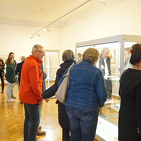 Offizielle Eröffnung des Mobilen Ateliers und der Ausstellung. Foto: Johanna Hofgärtner
