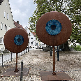 1. Preis: Augen von Simon Raphael Graf, Foto: Johanna Hofgärtner