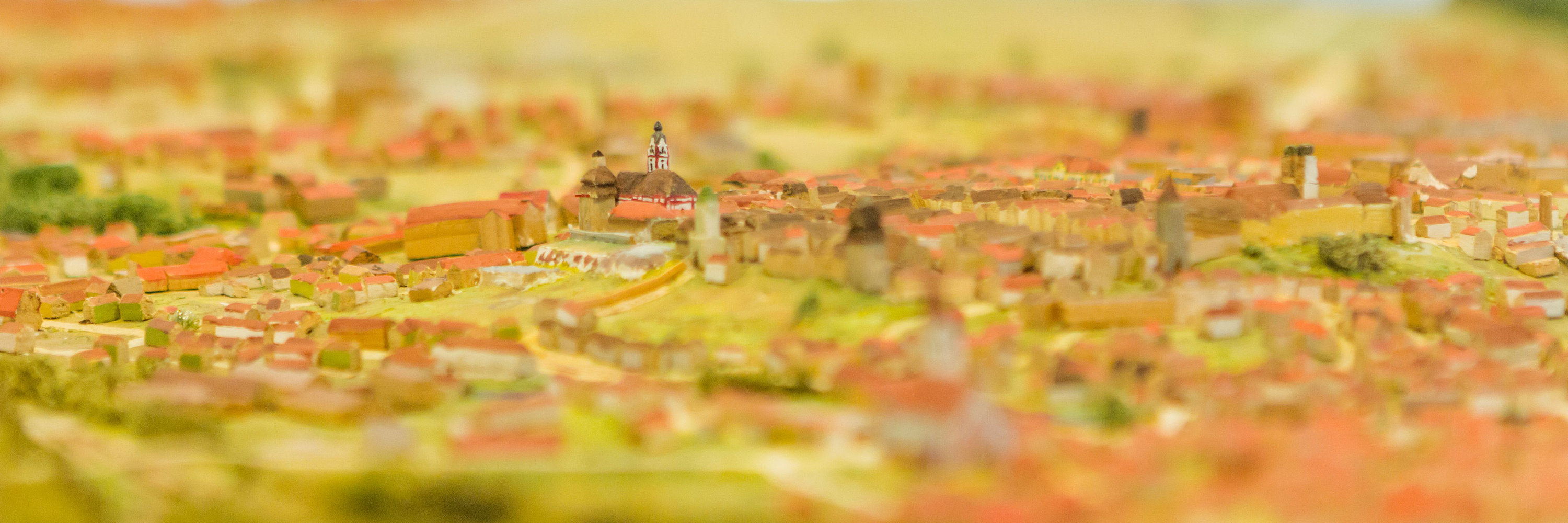 Modell alte Stadtansicht. Foto: Philipp Röger für die Stadt Günzburg