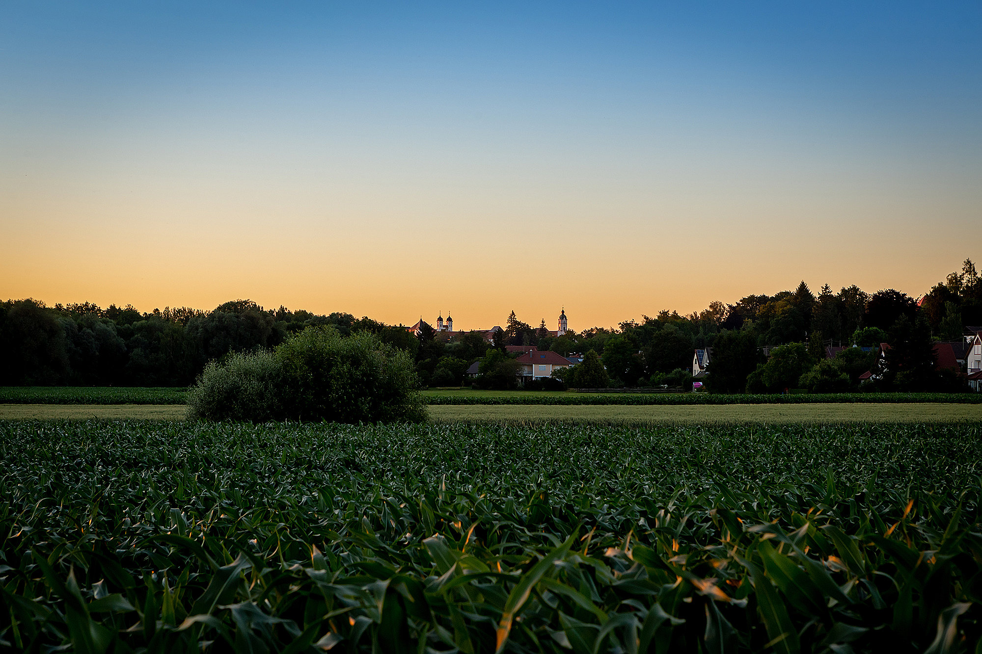 Denzingen is located to the south of Günzburg. photo: Philipp Röger für die Stadt Günzburg