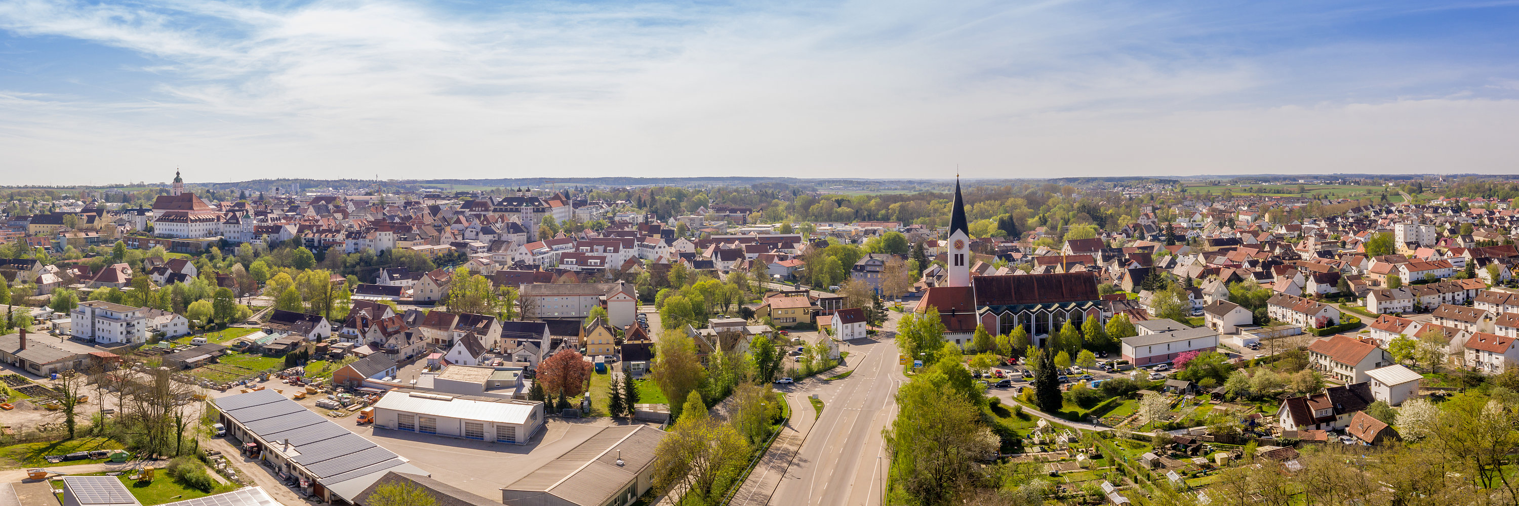 Klimaschutz in Günzburg Stadtansicht. Foto: Philipp Röger für die Stadt Günzburg