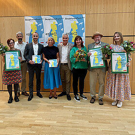 Gruppenfoto der Preisträger, Foto: Johanna Hofgärtner